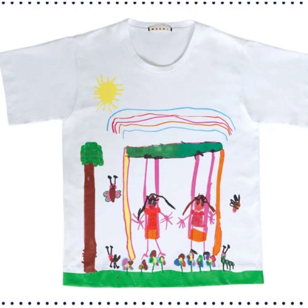 marni kid designed women’s short sleeve shirt
